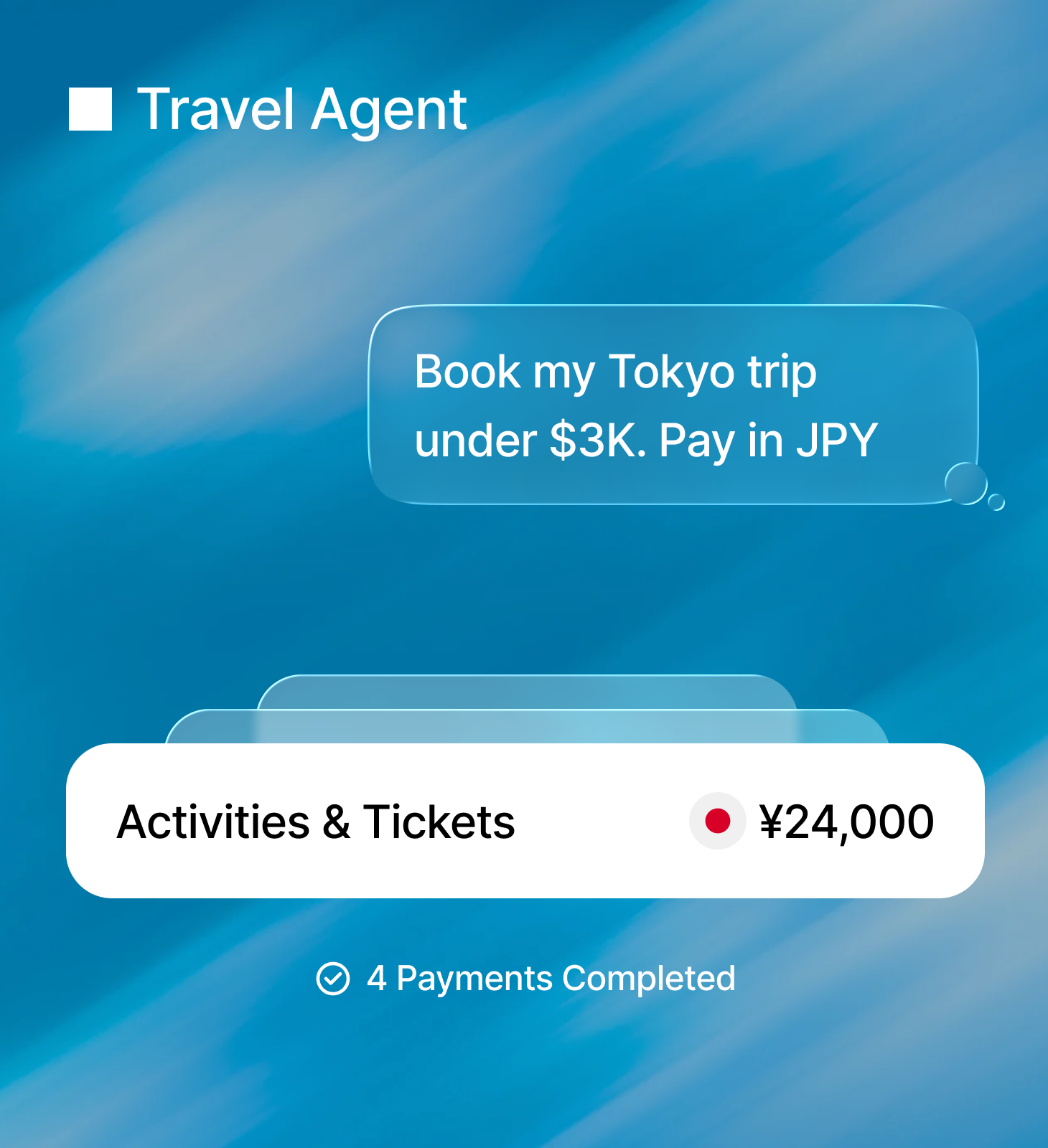 Supplier settlement payment conversation